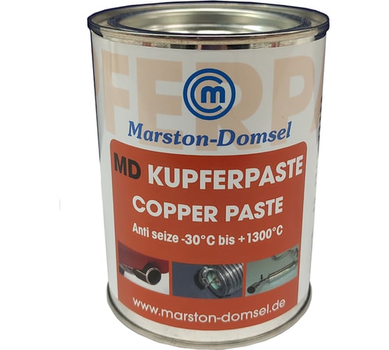 Медная паста WIEDERKRAFT MARSTON-DOMSEL Md. 500 г. флакон MCO.D500