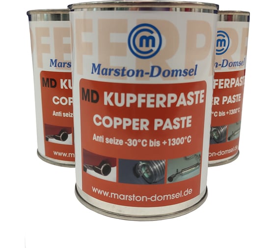 Медная паста WIEDERKRAFT MARSTON-DOMSEL Md. 500 г. флакон MCO.D500