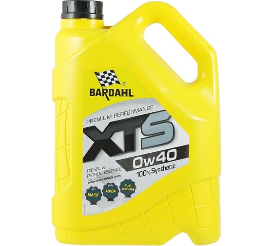 Моторное масло BARDAHL XTS 0W40, синтетическое, 5 л 36143 1