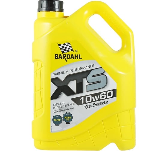 Моторное масло BARDAHL XTS 10W60, синтетическое, 5 л 36253