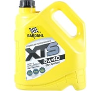 Моторное масло BARDAHL XTS 5W40, синтетическое, 4 л 36892