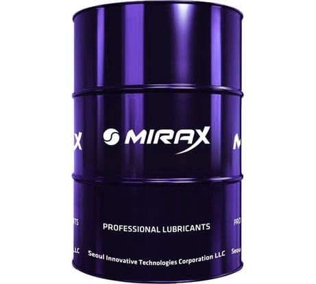 Моторное масло MIRAX синтетическое mx9 sae 0w-20 acea c5 api sn plus 200л 607015