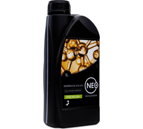 Трансмиссионное масло NEO Glad Gear B ATF DEXRON II III, 1л NGGB001 1