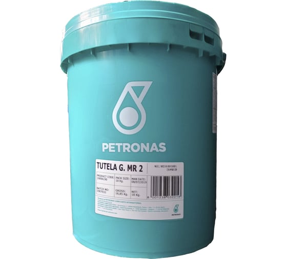 Литиевая смазка Petronas 1909A190 TUTELA G.MR 2 минер-я, ведро 18 кг 76413PR1EU 1
