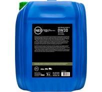 Моторное масло NEO Revolution A 0W30, синтетическое, SN/CF, A3/B4, 20 л NRA0030020