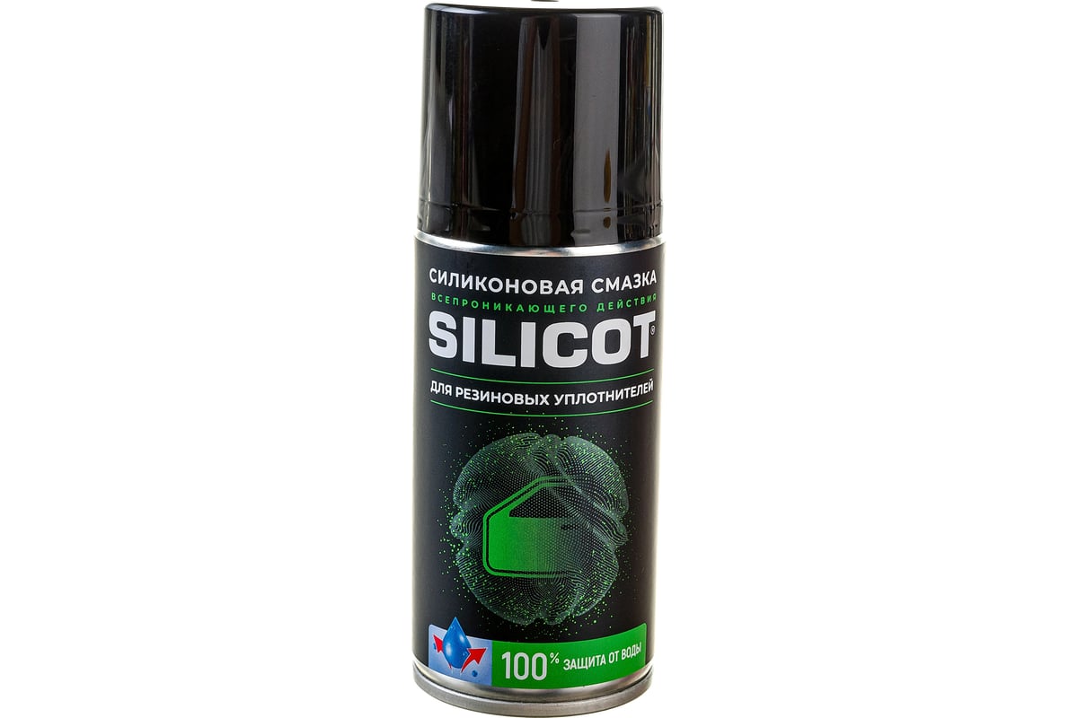 Смазка-спрей для резиновых уплотнителей 150 мл ВМПАВТО Silicot Spray 2706 -  выгодная цена, отзывы, характеристики, 1 видео, фото - купить в Москве и РФ