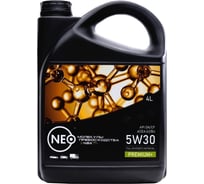 Моторное масло NEO Revolution A 5W30, синтетическое, SN/CF, A3/B4, 4 л NRA0530004
