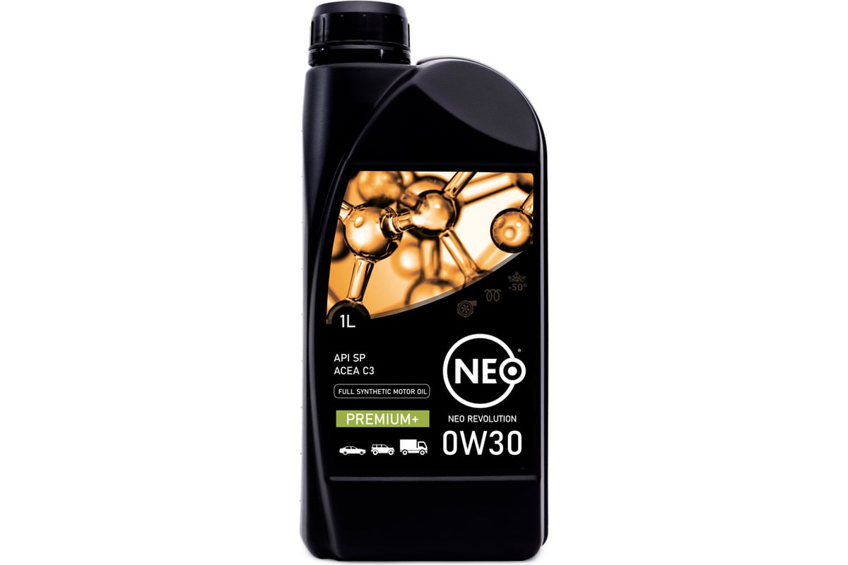 Моторное масло NEO Revolution 0W30, синтетическое, SP, C3, 1 л ...