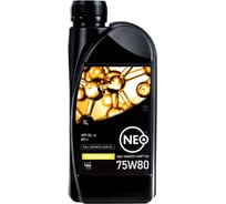 Трансмиссионное масло NEO Smooth Shift G4 75w80, GL-4, 1 л NSG47580001 27186048