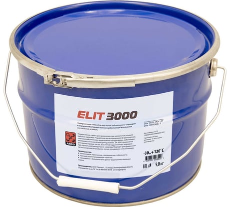 Смазка ARGO elit 3000 ep2 евроведро 9 кг 10120009