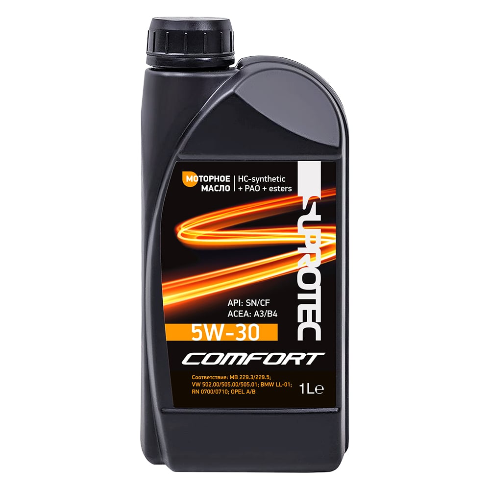 Моторное масло Suprotec comfort 5w-30 нс-синтетическое, 1 л 124350 ...