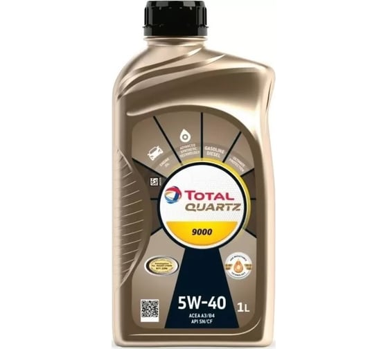 Моторное масло TOTAL QUARTZ 9000 5w40 1L TR синт/213764 221238