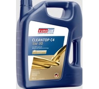 Моторное масло EUROLUB Cleantop c4, 5w30, acea c4, 5 л 220005