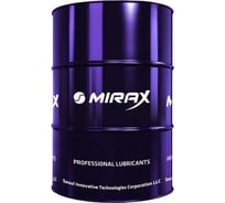 Синтетическое моторное масло MIRAX MX7 SAE 5W-40, ACEA A3/B4, API SL/CF, 60 л 607006