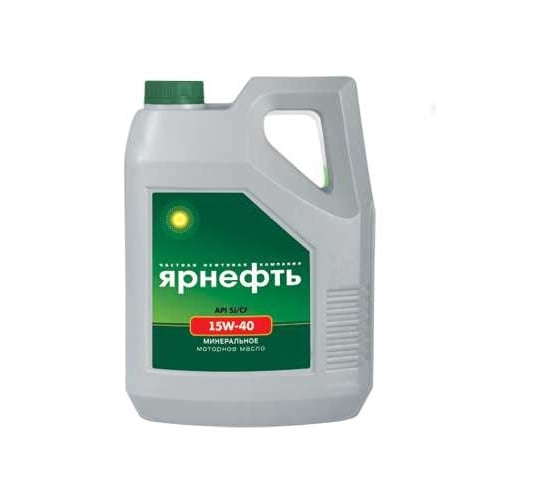 Моторное минеральное масло Ярнефть SAE 15W-40 API SJ/CF 4л 1576 1