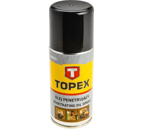 Проникающее масло-спрей 210 мл TOPEX 40D010 1