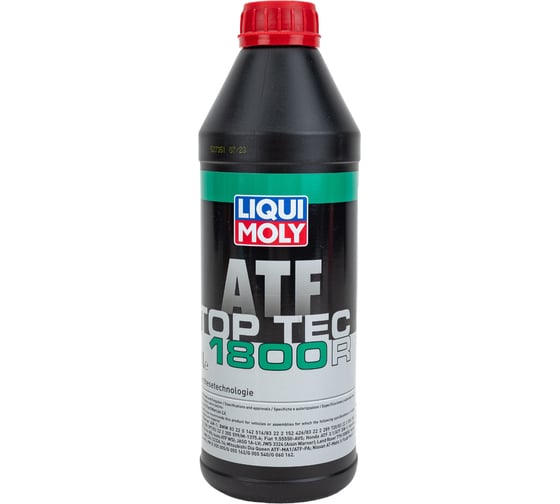 НС-синтетическое трансмиссионное масло для АКПП 1л LIQUI MOLY Top Tec ATF 1800 R 20625
