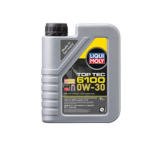 НС-синтетическое моторное масло 1л (0W-30, C2) LIQUI MOLY Top Tec 6100 20777 1