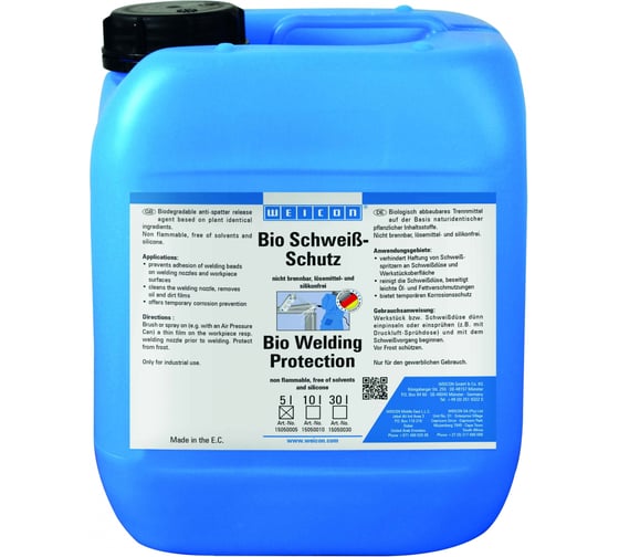 Био защита для сварки, без силикона WEICON Bio Welding Protection 5л wcn15050005