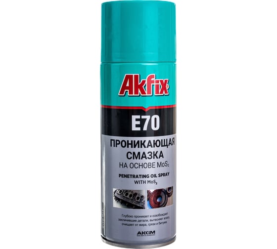 Проникающая смазка, 400 мл Akfix E70 YA040