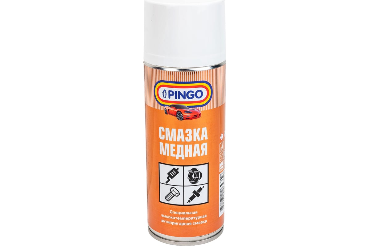 Медная смазка Pingo аэрозольный баллон 520 мл 85050-1