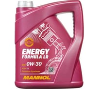 Моторное масло MANNOL ENERGY FORMULA LR 0W30, 5 л, синтетическое 79225
