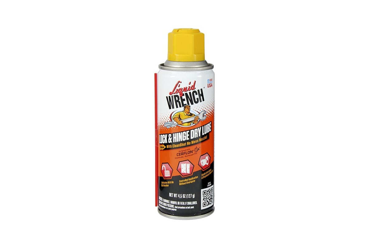 Liquid Wrench lhl04/6 Lock and Hinge Lube - 4.5 oz.