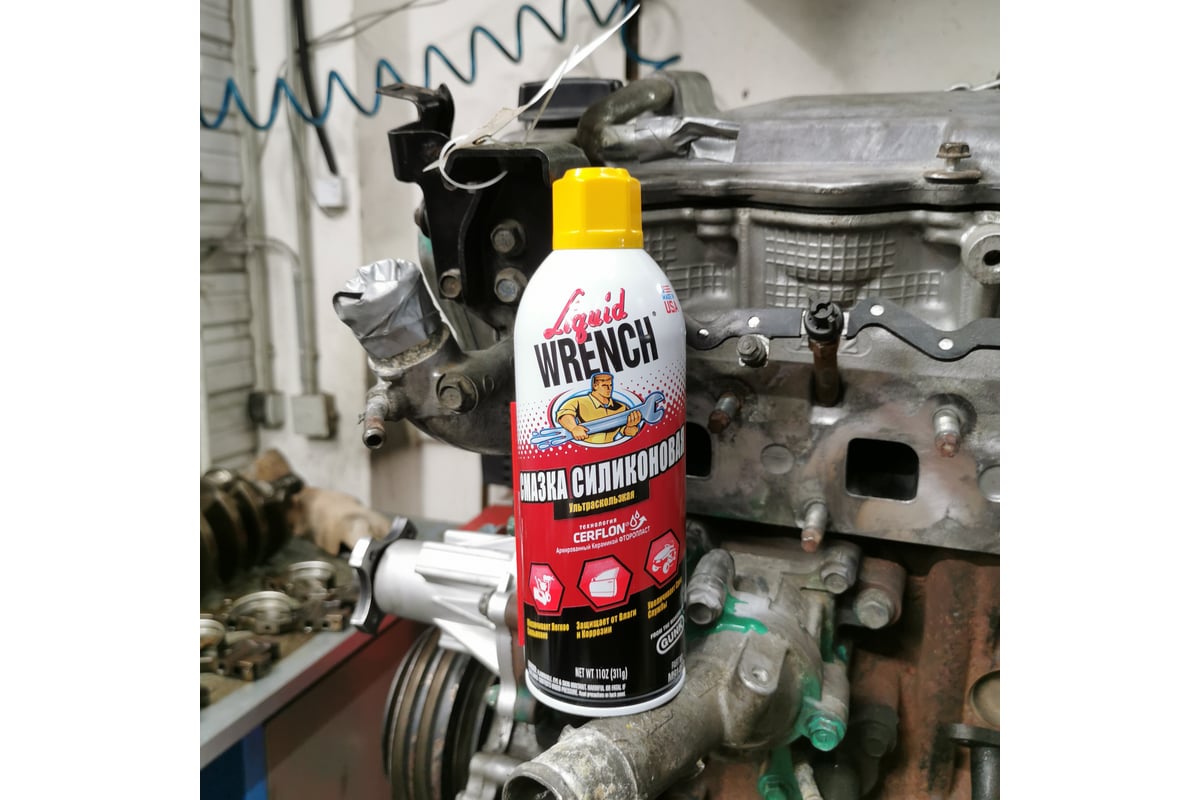 Аэрозольная силиконовая смазка 311 г. GUNK M914 - выгодная цена, отзывы ...