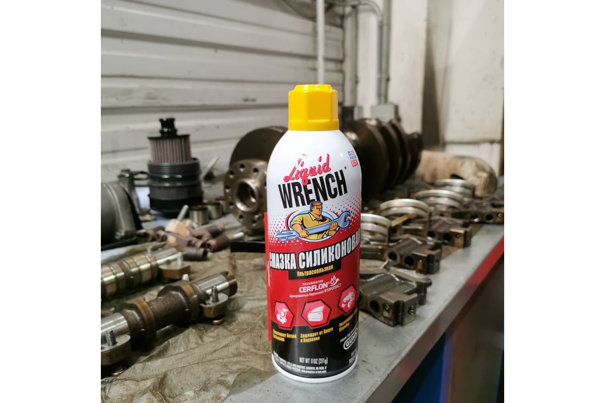 Аэрозольная силиконовая смазка 311 г. GUNK M914 - выгодная цена, отзывы ...