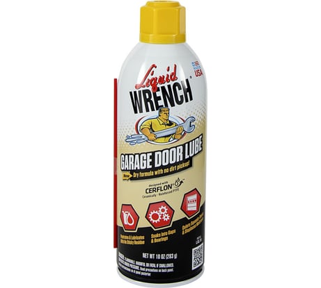 Смазка механизмов гаражных ворот сухая, с Церфлоном, аэрозоль, 283 г GUNK LGL10