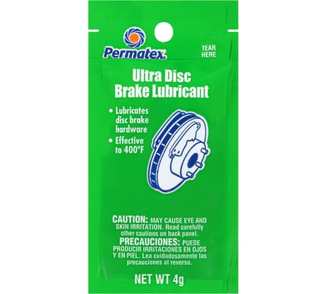 Смазка "УЛЬТРА" для деталей дисковых тормозов 4 г PERMATEX 09977