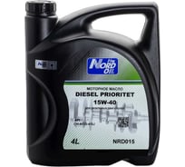 Моторное масло NORD OIL Diesel Prioritet 15W-40 CH-4/CG-4/SJ 4л NRD015