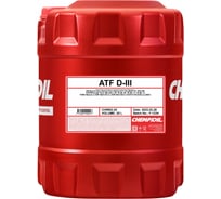 Трансмиссионное масло CHEMPIOIL ATF D-III, синтетическое, 20 л CH8902-20
