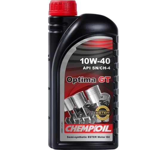 Моторное масло CHEMPIOIL Optima GT 10W-40, полусинтетическое, 1 л CH9501-1-E 1