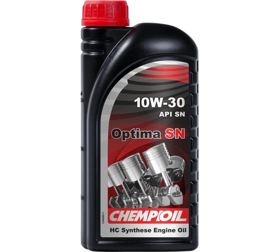 Моторное масло CHEMPIOIL Optima SN 10W-30, синтетическое, 1 л CH9505-1