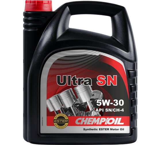Моторное масло CHEMPIOIL Ultra SL 5W-30, синтетическое, 4 л CH9722-4 1