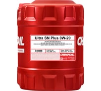 Моторное масло CHEMPIOIL Ultra SN Plus 0W-20, синтетическое, 20 л CH9725-20