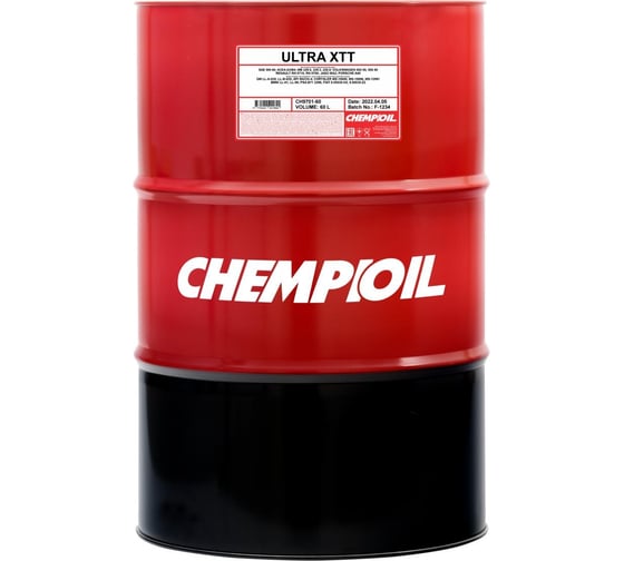 Моторное масло CHEMPIOIL Ultra XTT 5W-40, синтетическое, 60 л CH9701-60-E 1