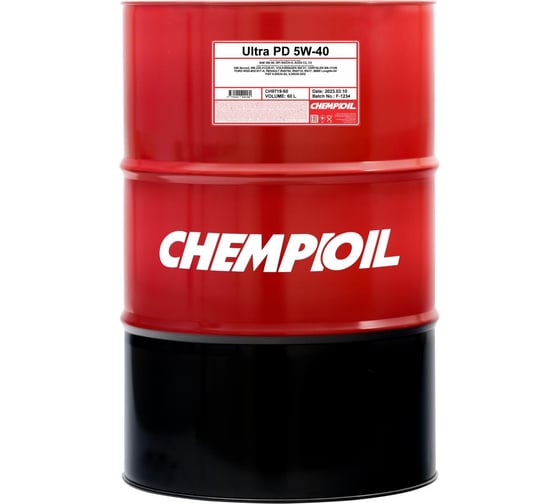 Моторное масло CHEMPIOIL Ultra PD 5W-40, синтетическое, 60 л CH9719-60