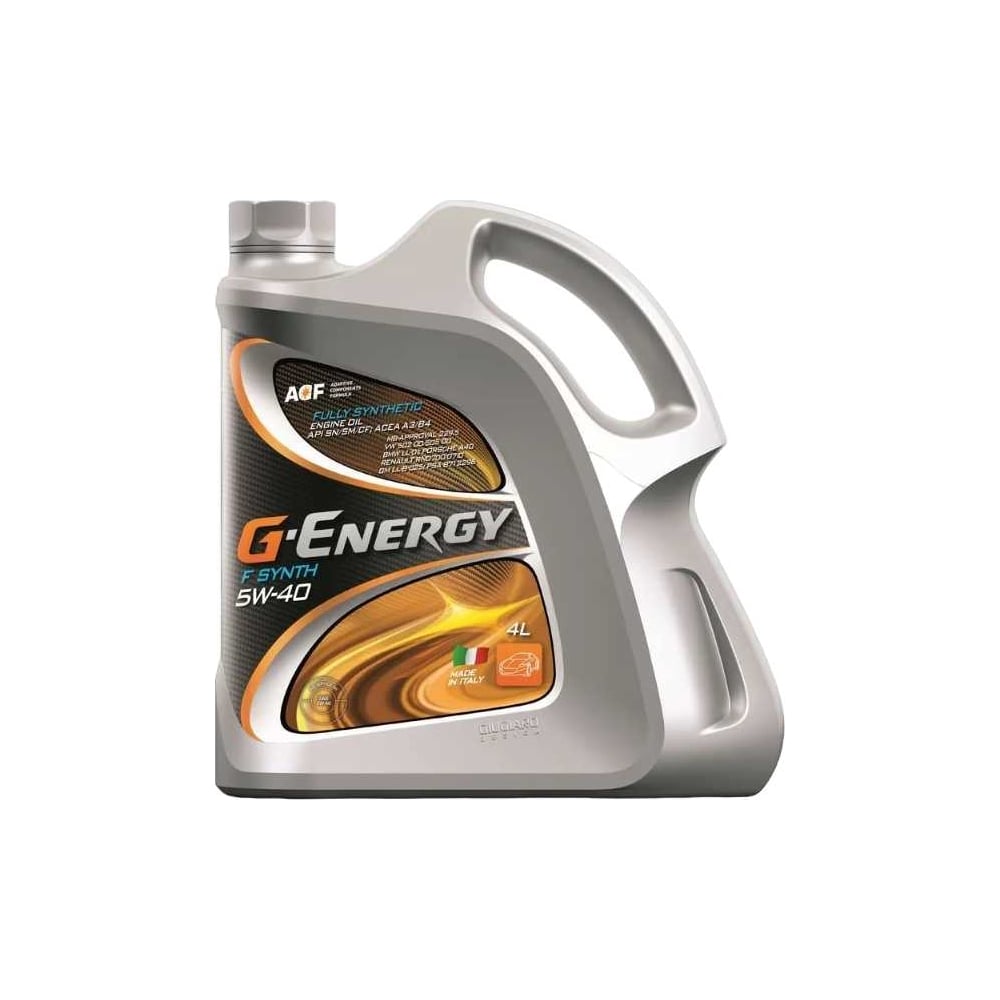 Моторное масло G-ENERGY f synth 5w-40, 4 л 253140468 - выгодная цена ...