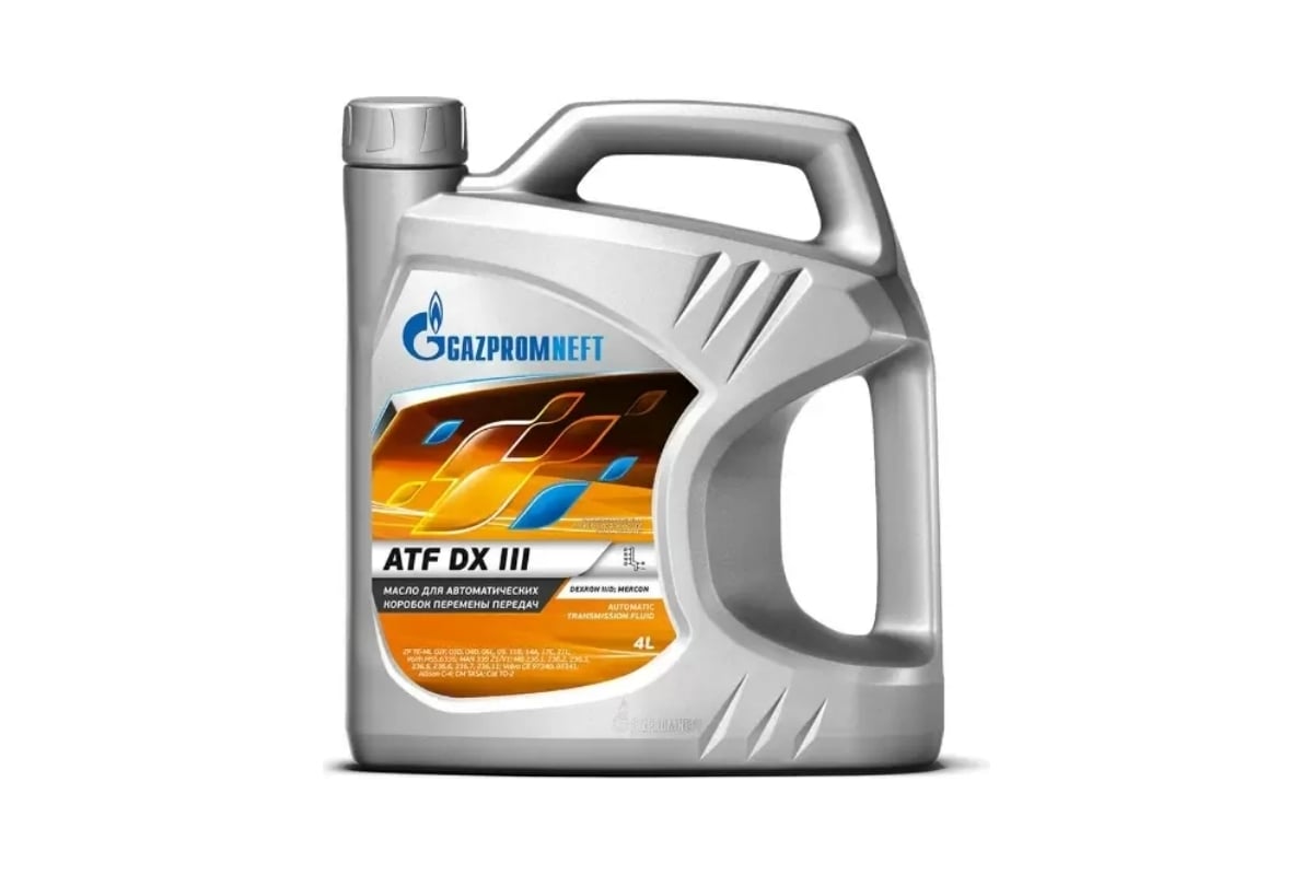 Моторное масло GAZPROMNEFT atf dx iii standard 4л 253650140 - выгодная ...
