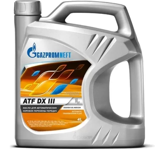 Моторное масло GAZPROMNEFT atf dx iii standard 4л 253650140