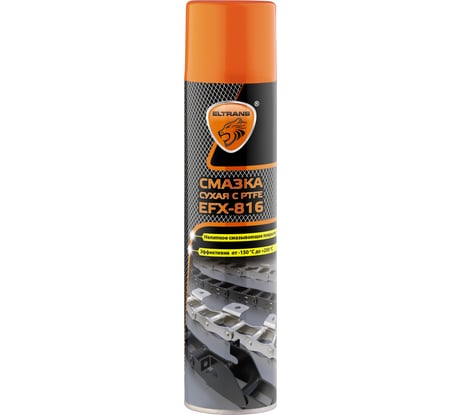 Смазка ELTRANS сухая с ptfe efx-816 аэрозоль 400 мл EL-1816.40