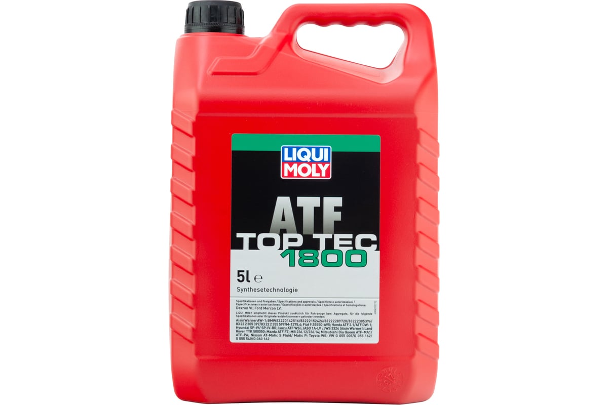 НС-синтетическое трансмиссионное масло для АКПП LIQUI MOLY Top Tec ATF ...
