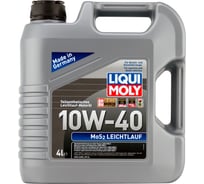 Полусинтетическое моторное масло LIQUI MOLY MoS2 Leichtlauf 10W-40, 4л 6948