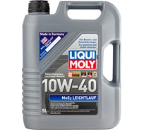 Полусинтетическое моторное масло LIQUI MOLY MoS2 Leichtlauf 10W-40, 5л 2184