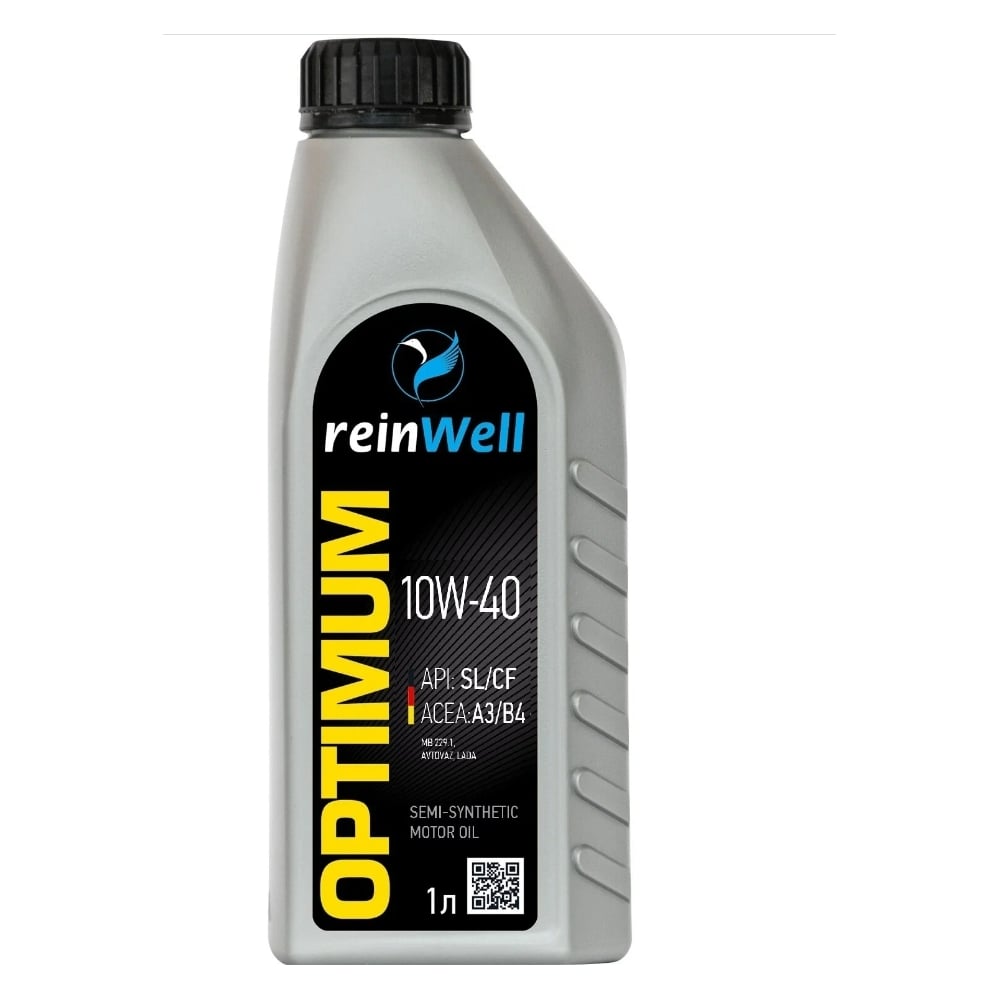Моторное масло ReinWell 10W-40 A3/B4 (1л) 4957 - выгодная цена, отзывы ...