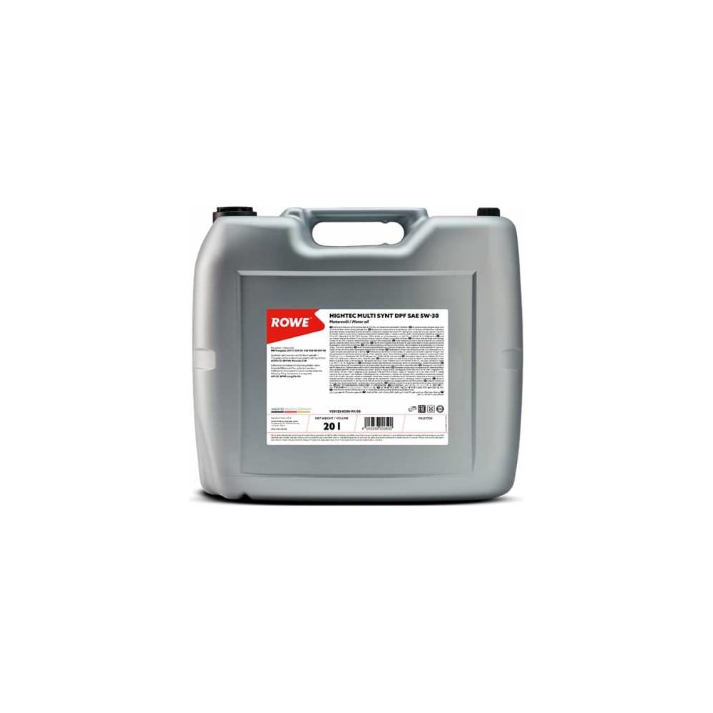 Моторное масло для легкового транспорта ROWE HIGHTEC MULTI SYNT DPF SAE ...
