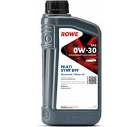 Моторное масло для легкового транспорта ROWE HIGHTEC MULTI SYNT DPF SAE 0W-30 20112-0010-99