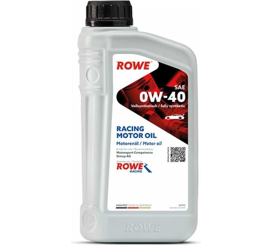 Моторное масло для легкового транспорта ROWE Hightec Racing Motor Oil SAE 0W-40 NEW 20092-0010-99 1